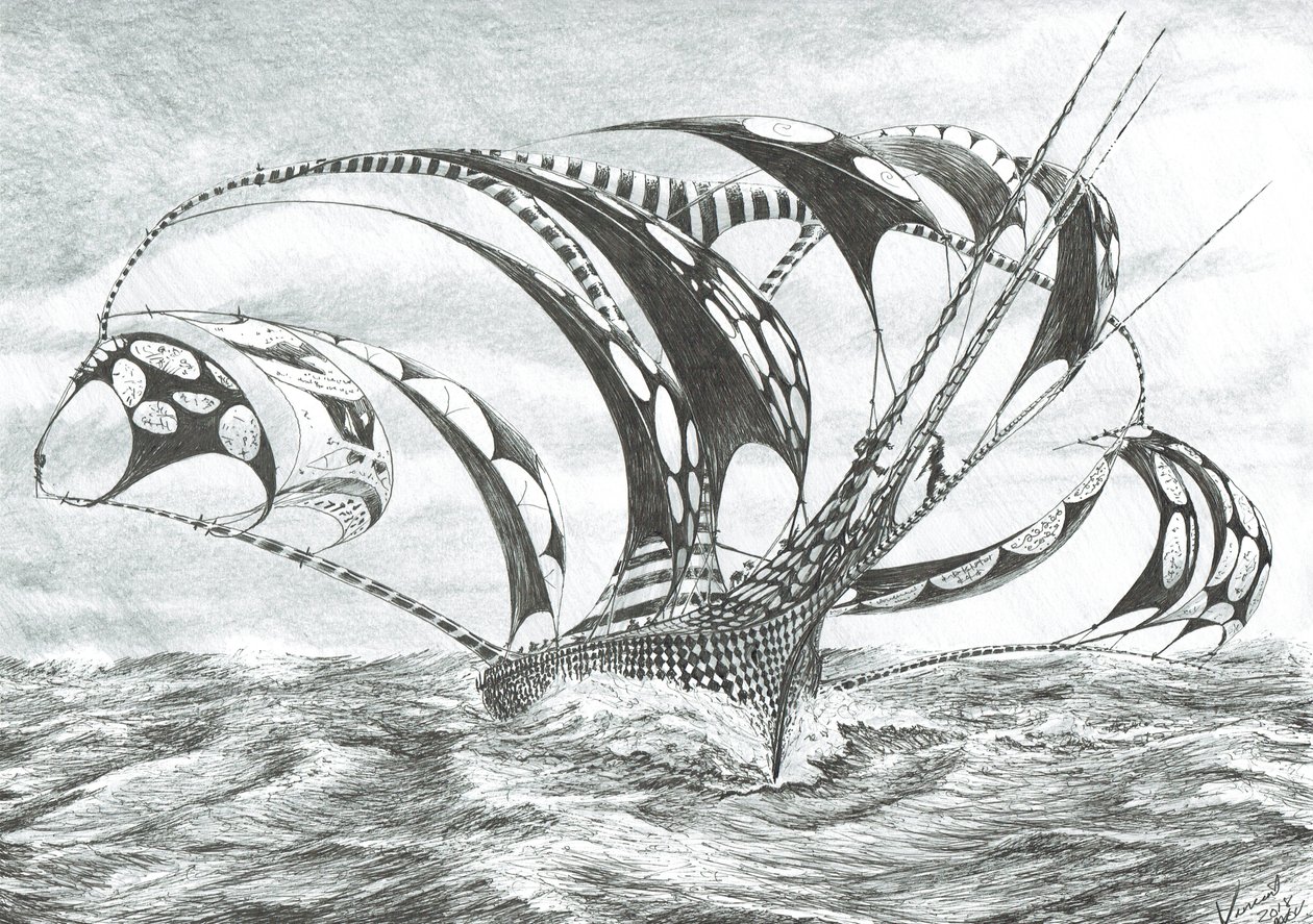 Sturm Schöpfer Kooperation Meer von Vincent Alexander Booth