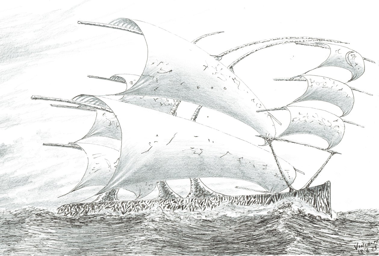 Sturm Schöpfer Großer Bärensee, 2023 von Vincent Alexander Booth