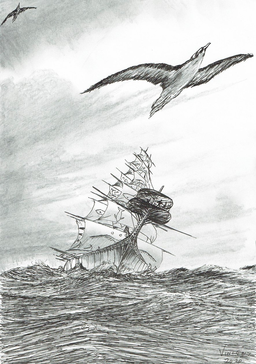 Sturmerschaffer Mindanaosee, 2020 von Vincent Alexander Booth