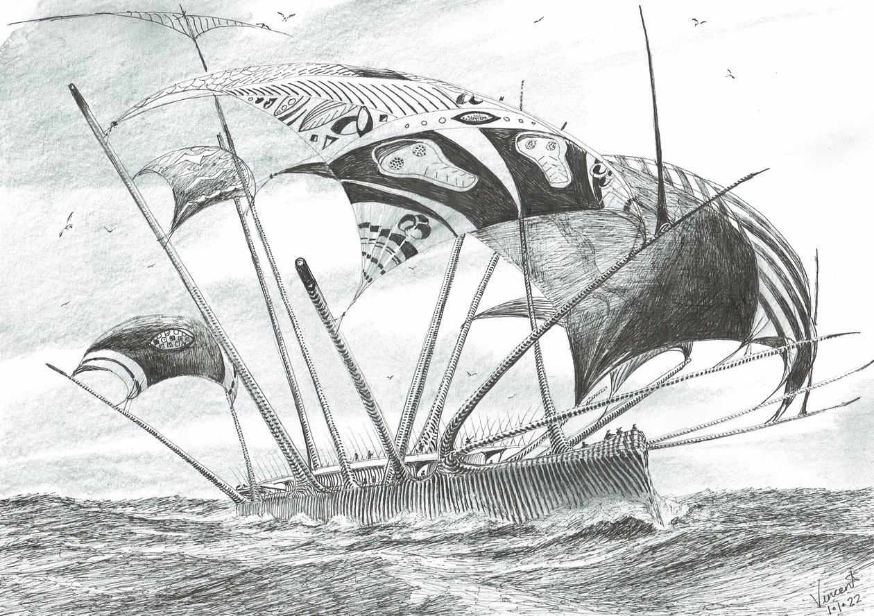 Sturmerschaffer Mutsu Wan, 2022 von Vincent Alexander Booth