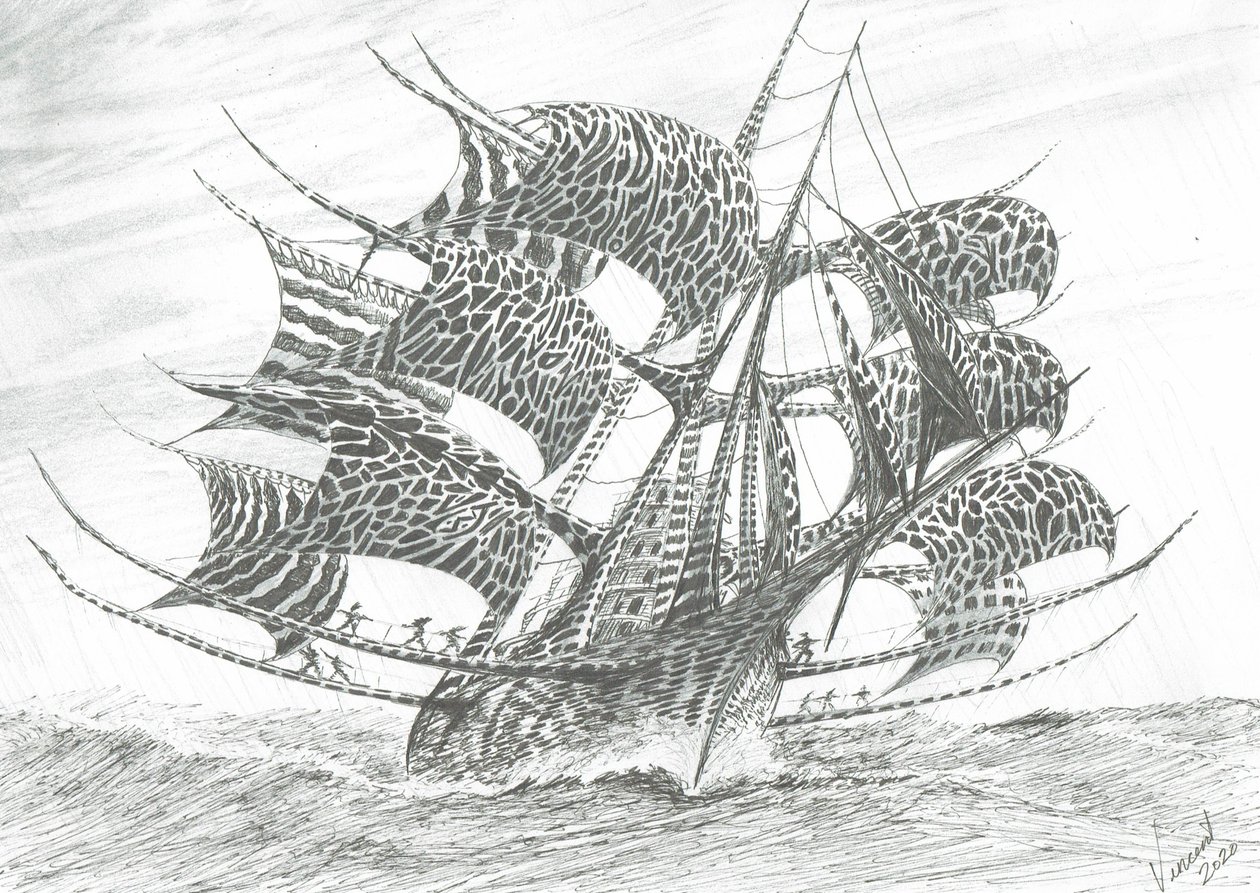 Sturmerschaffer Norwegische See, 2020 von Vincent Alexander Booth