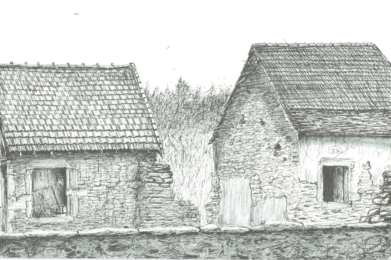 Haus nahe der französisch-schweizerischen Grenze, 2008 von Vincent Alexander Booth