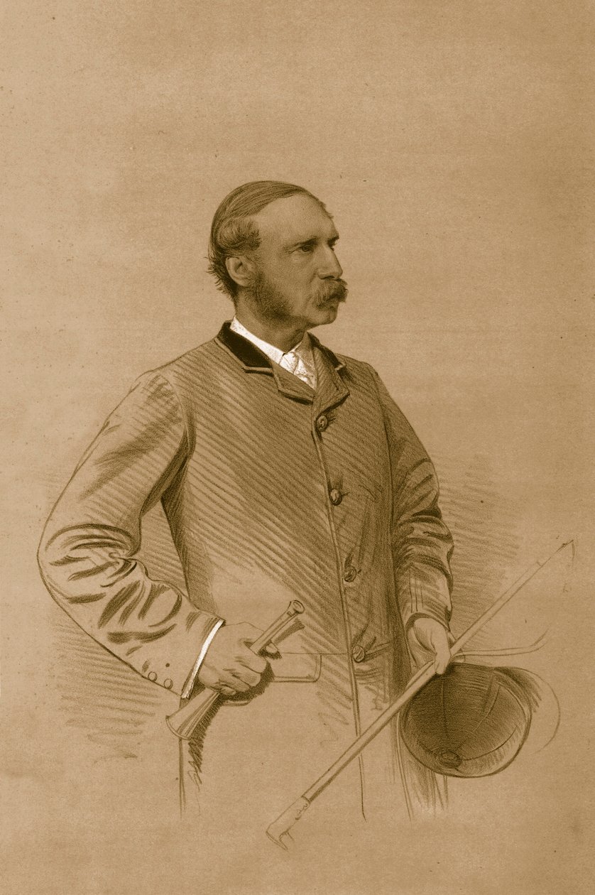 Der ehrenwerte Ralph Pelham Nevill, 1879 von Vincent Brooks Day and Son
