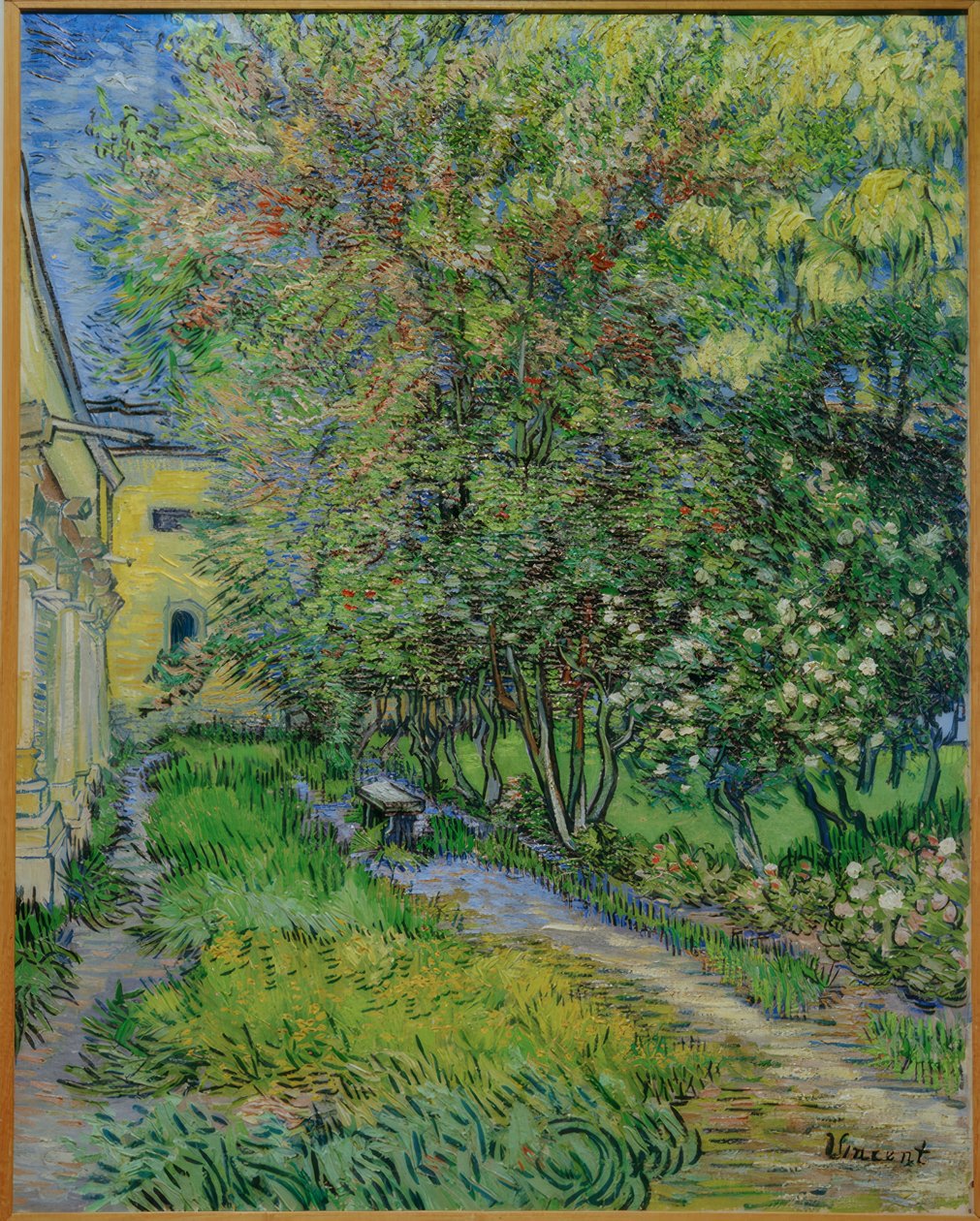 Garten des Hospitals Saint-Paul von Vincent van Gogh