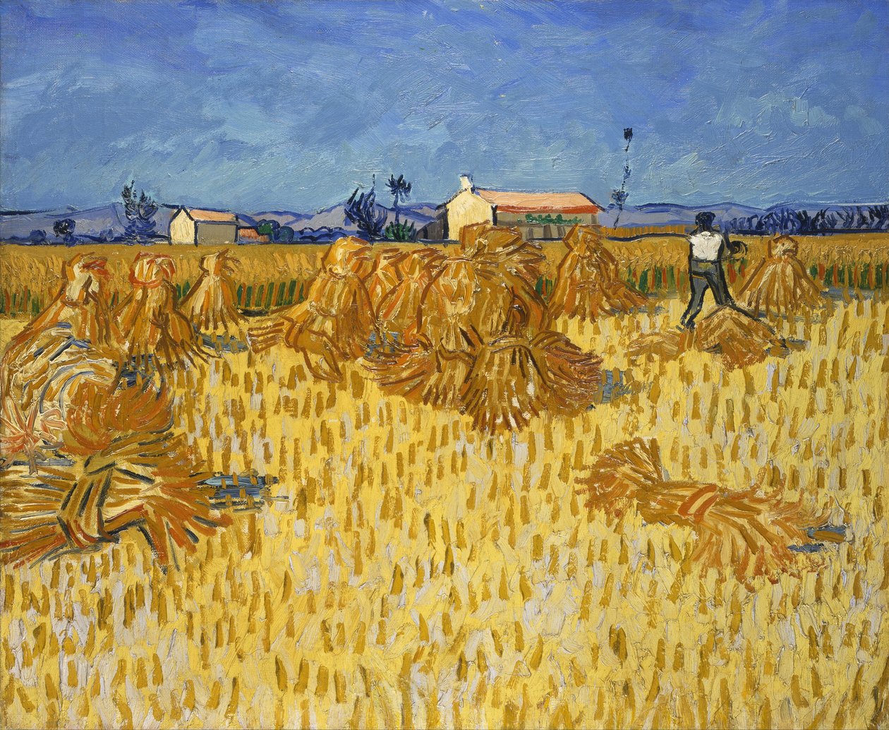 Ernte in der Provence von Vincent van Gogh
