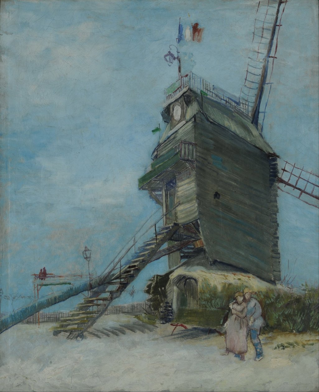 Le Moulin de la Galette, Montmartre, Paris, ca. 1886-87 von Vincent van Gogh