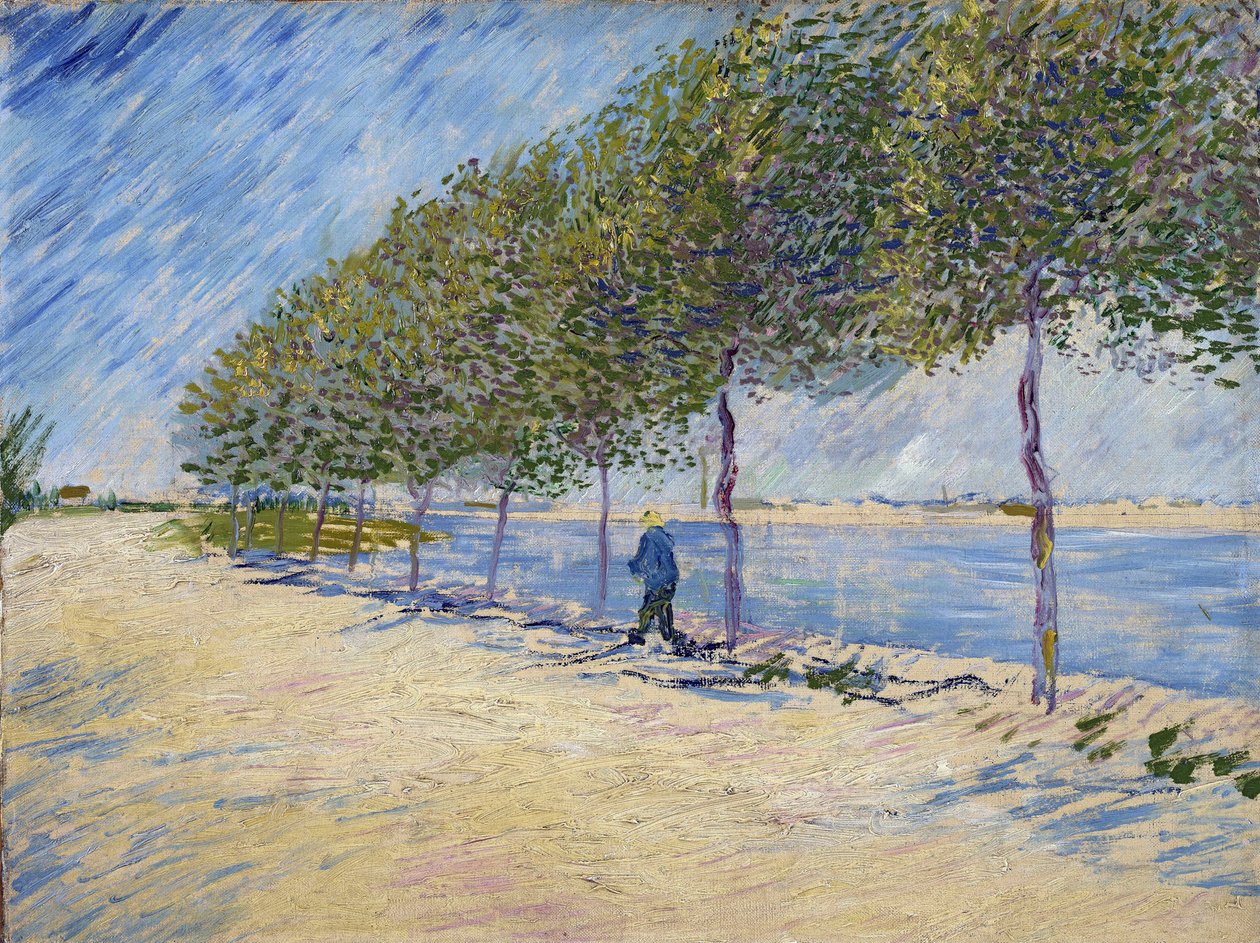 Die Ufer der Seine, Paris von Vincent van Gogh