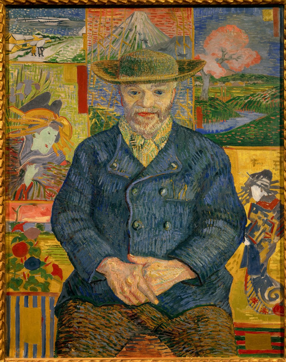 Porträt von Vater Tanguy von Vincent van Gogh