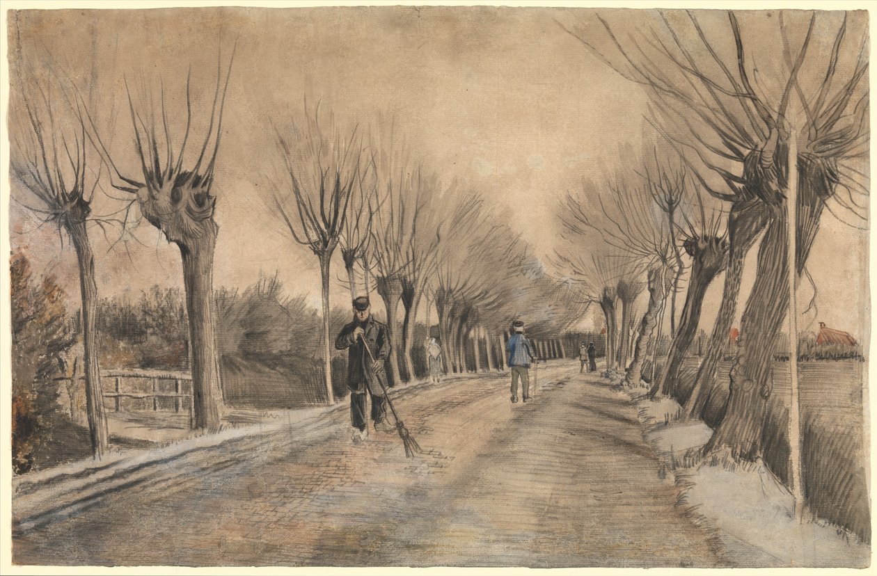 Straße in Etten von Vincent van Gogh
