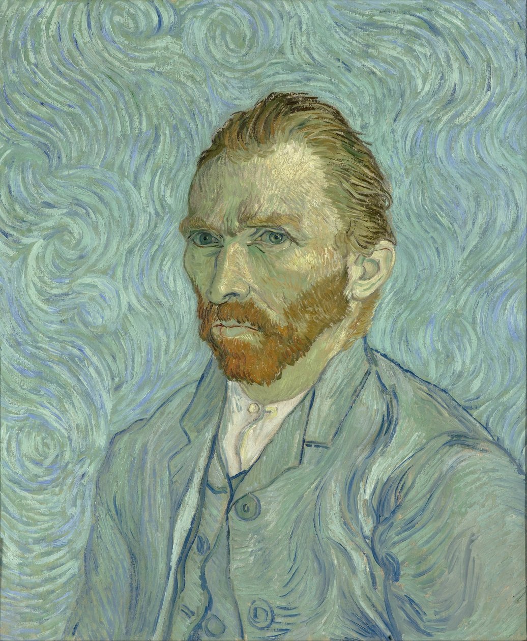 Selbstporträt, 1889 von Vincent van Gogh