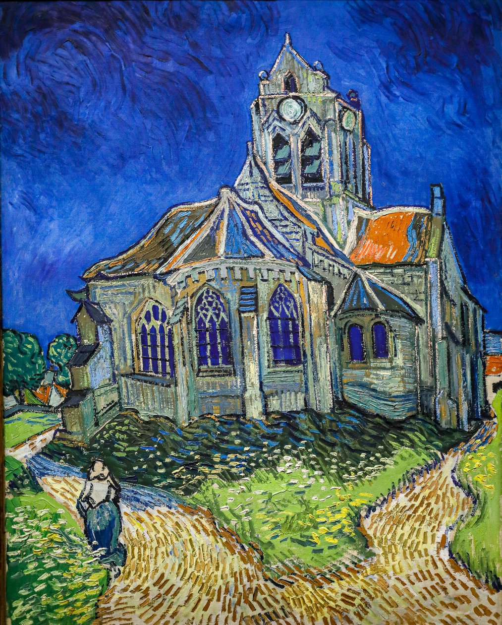 Die Kirche in Auvers-Sur-Oise, Ansicht vom Chor von Vincent van Gogh