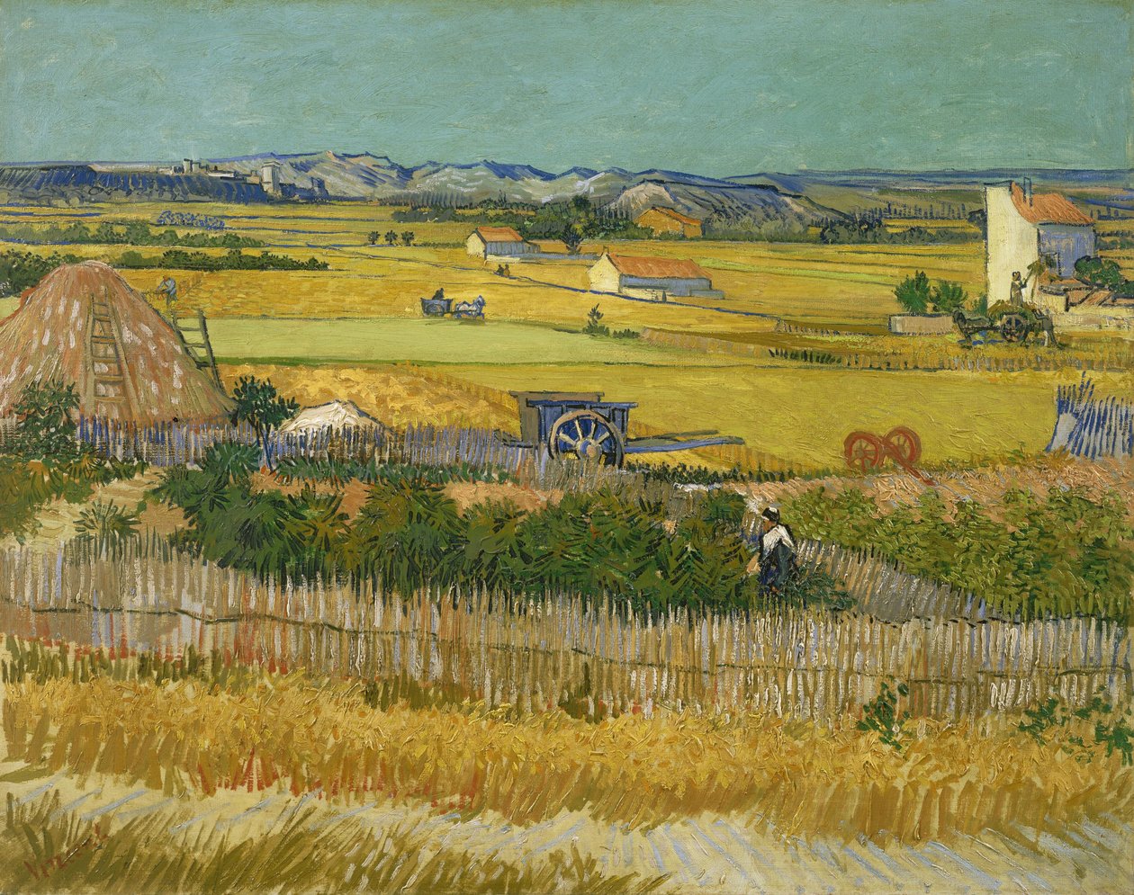Die Ernte von Vincent van Gogh