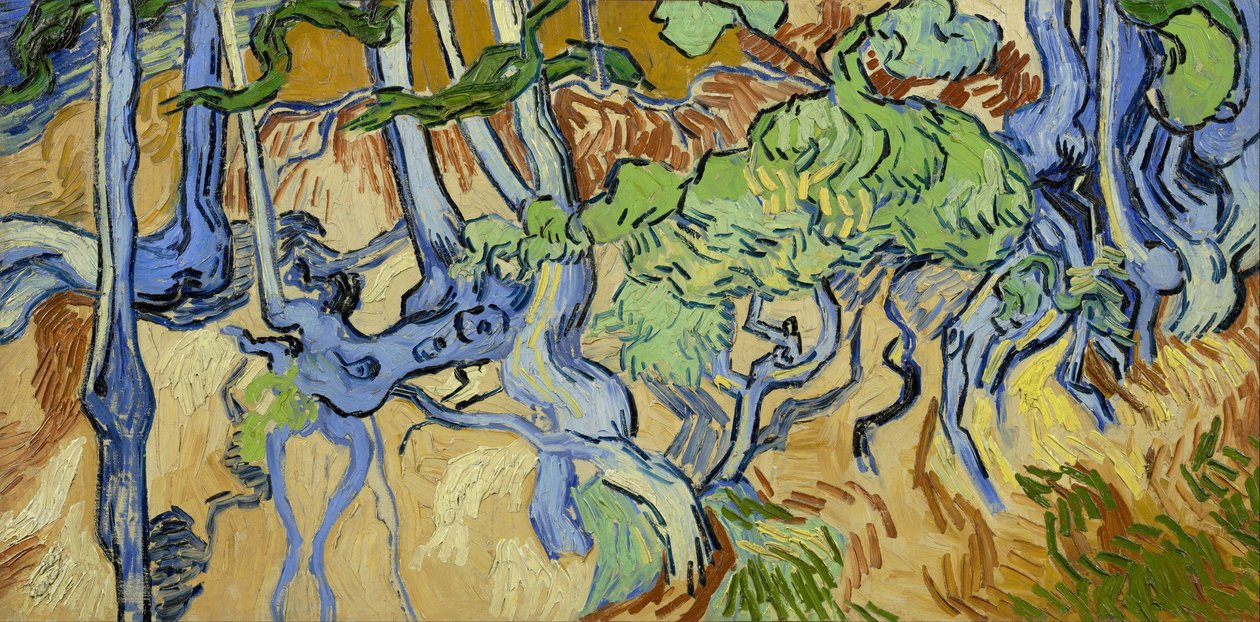 Baumwurzeln von Vincent van Gogh