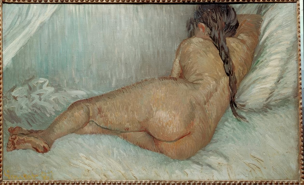 Weiblicher Rückenakt von Vincent van Gogh