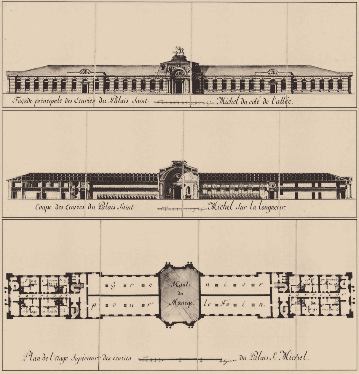 Schloss Sankt Michael in Sankt Petersburg, 1797 von Vincenzo Brenna