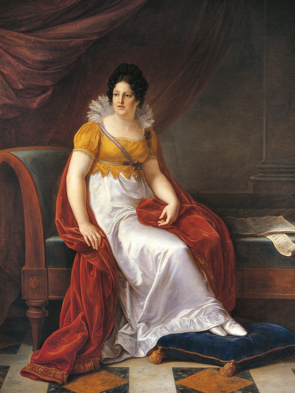 Porträt von Marie Louise, Herzogin von Parma von Vincenzo Camuccini