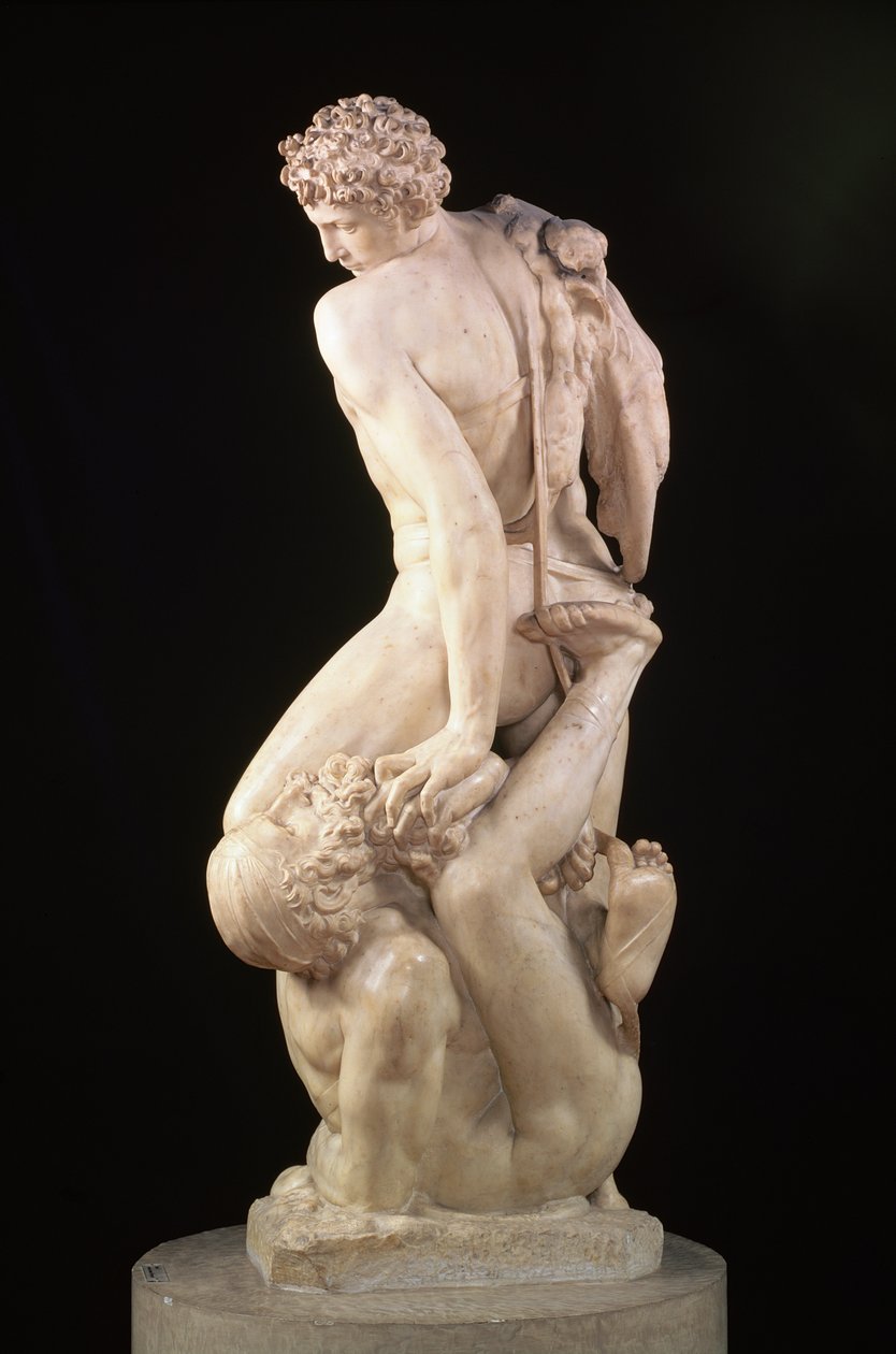 Ehre besiegt Betrug, 1561 (Marmor) von Vincenzo Danti