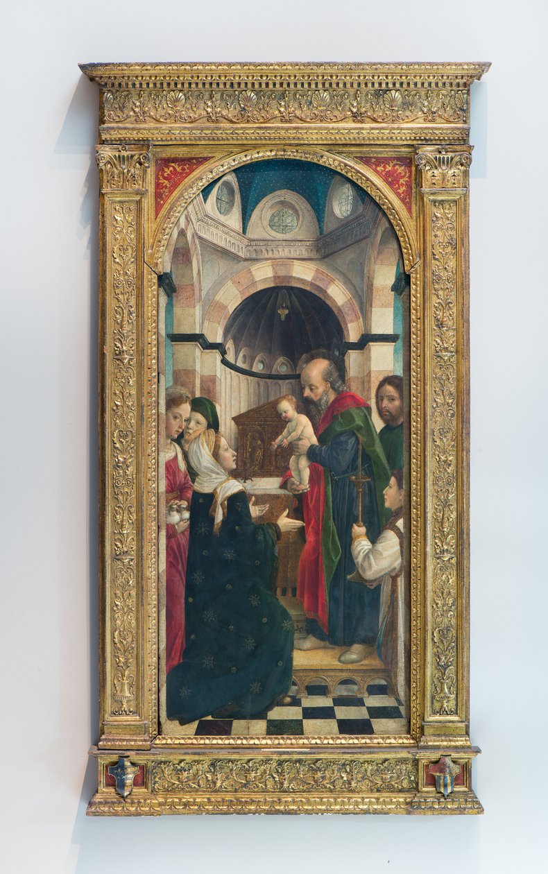 Darstellung Jesu im Tempel, um 1470 von Vincenzo Foppa
