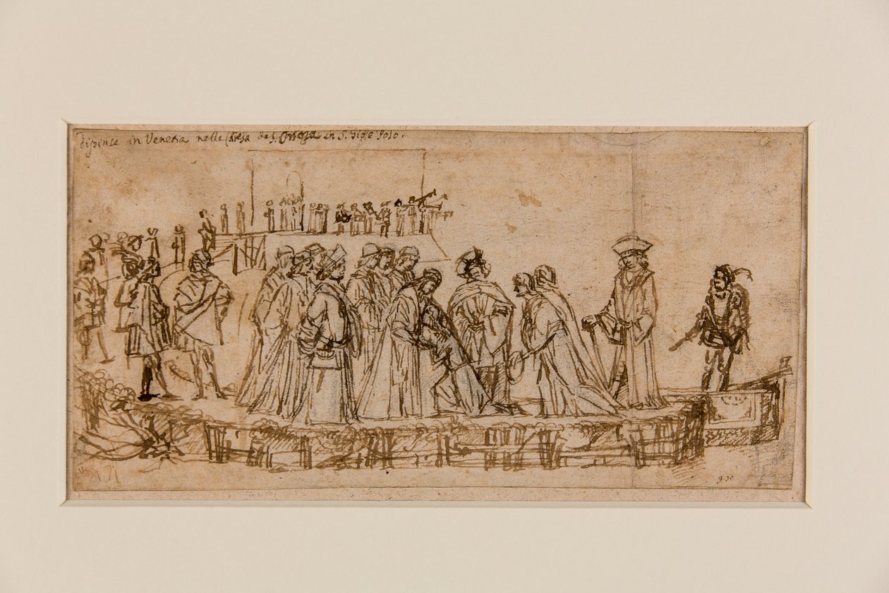Der englische Prinz Conan verabschiedet sich von seinem Vater von Vittore Carpaccio