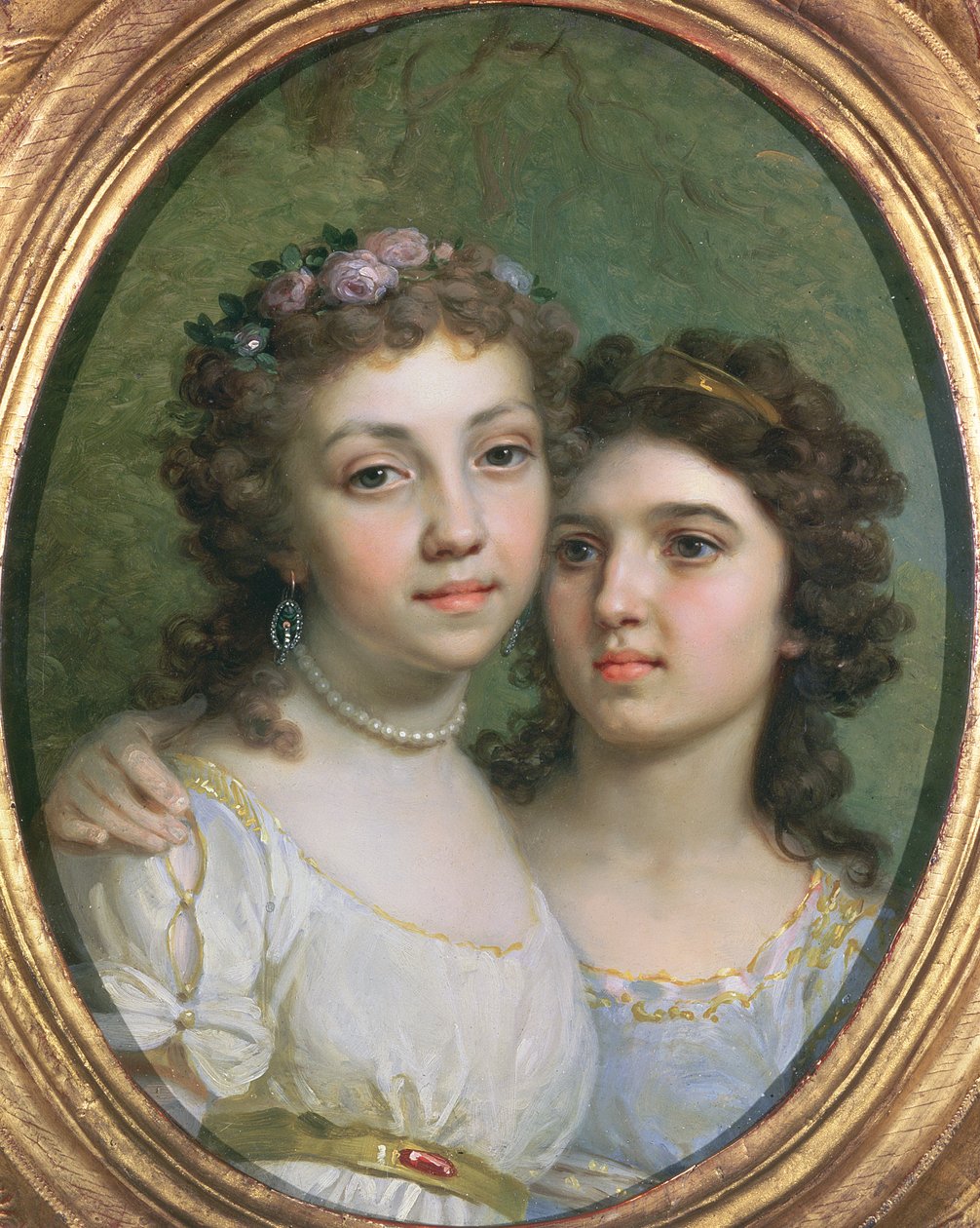 Lizanka und Dashenka, 1784 von Vladimir Lukich Borovikovsky