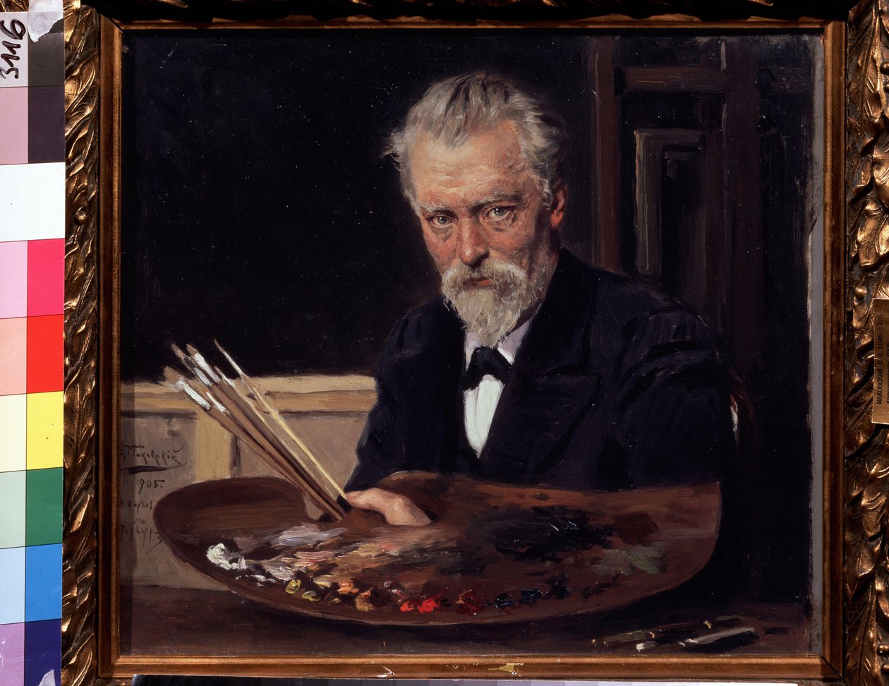 Selbstporträt von Vladimir Egorovic Makovsky
