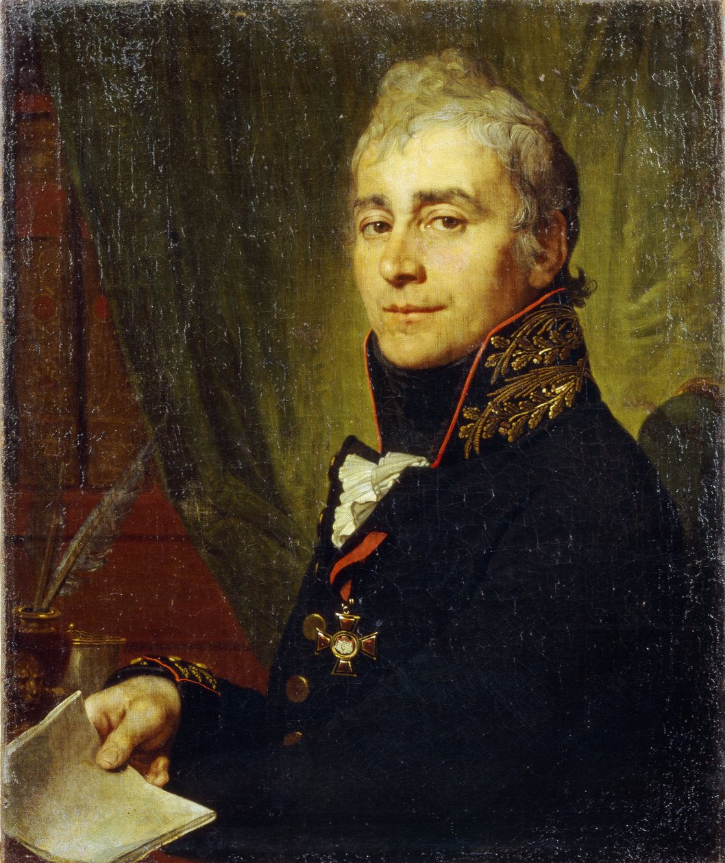 Porträt von Alexander Fedoseyevich Bestuzhev von Vladimir Lukich Borovikovsky