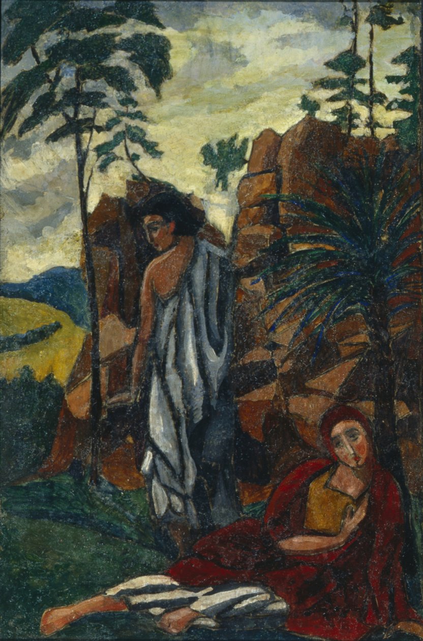 Eine allegorische Szene, frühes 20. Jahrhundert von Vladimir Petrovich Drittenpreis