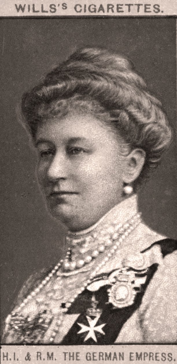 Ihre Kaiserliche und Königliche Majestät, die Deutsche Kaiserin, 1908 von WD and HO Wills