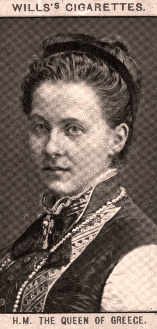 I.M. Die Königin von Griechenland, 1908 von WD and HO Wills