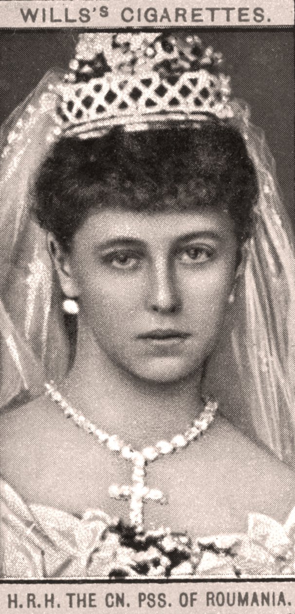 Ihre Königliche Hoheit, die Kronprinzessin von Rumänien, 1908 von WD and HO Wills