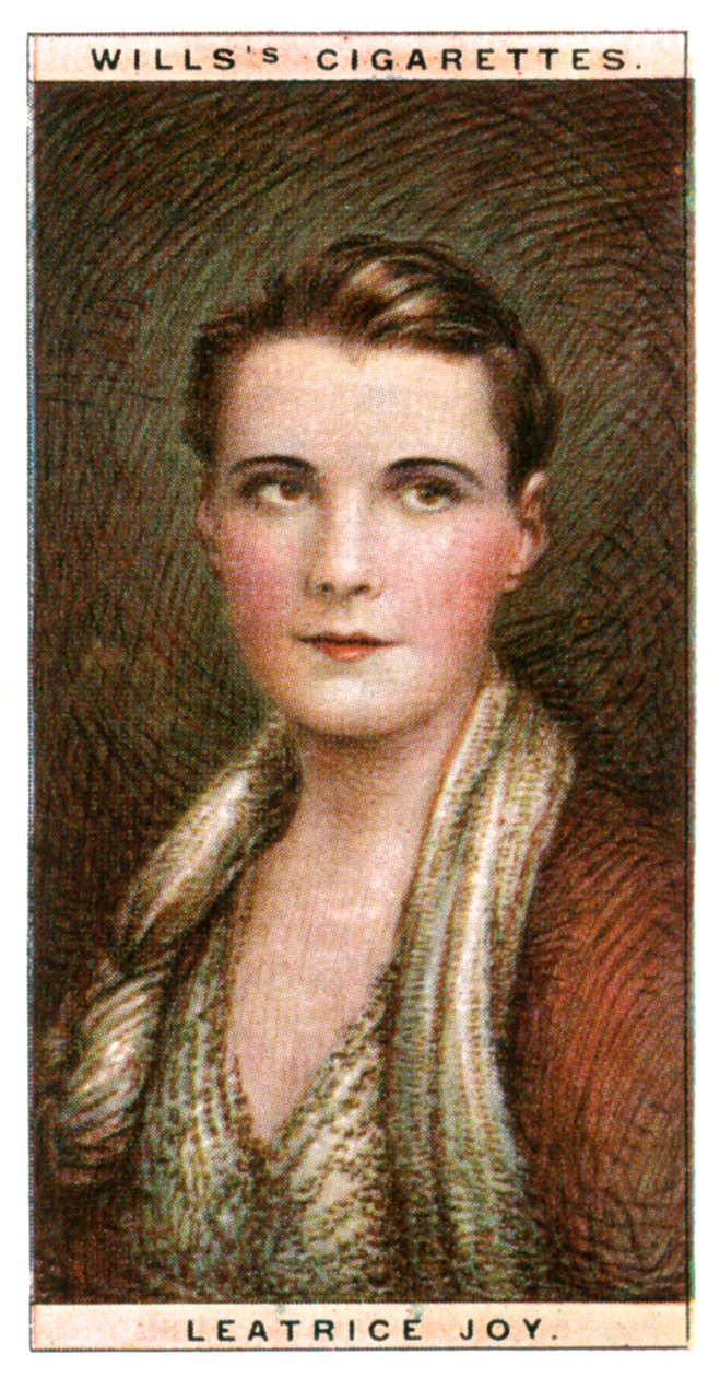 Leatrice Joy 1893-1985, amerikanische Schauspielerin, 1928 von WD and HO Wills