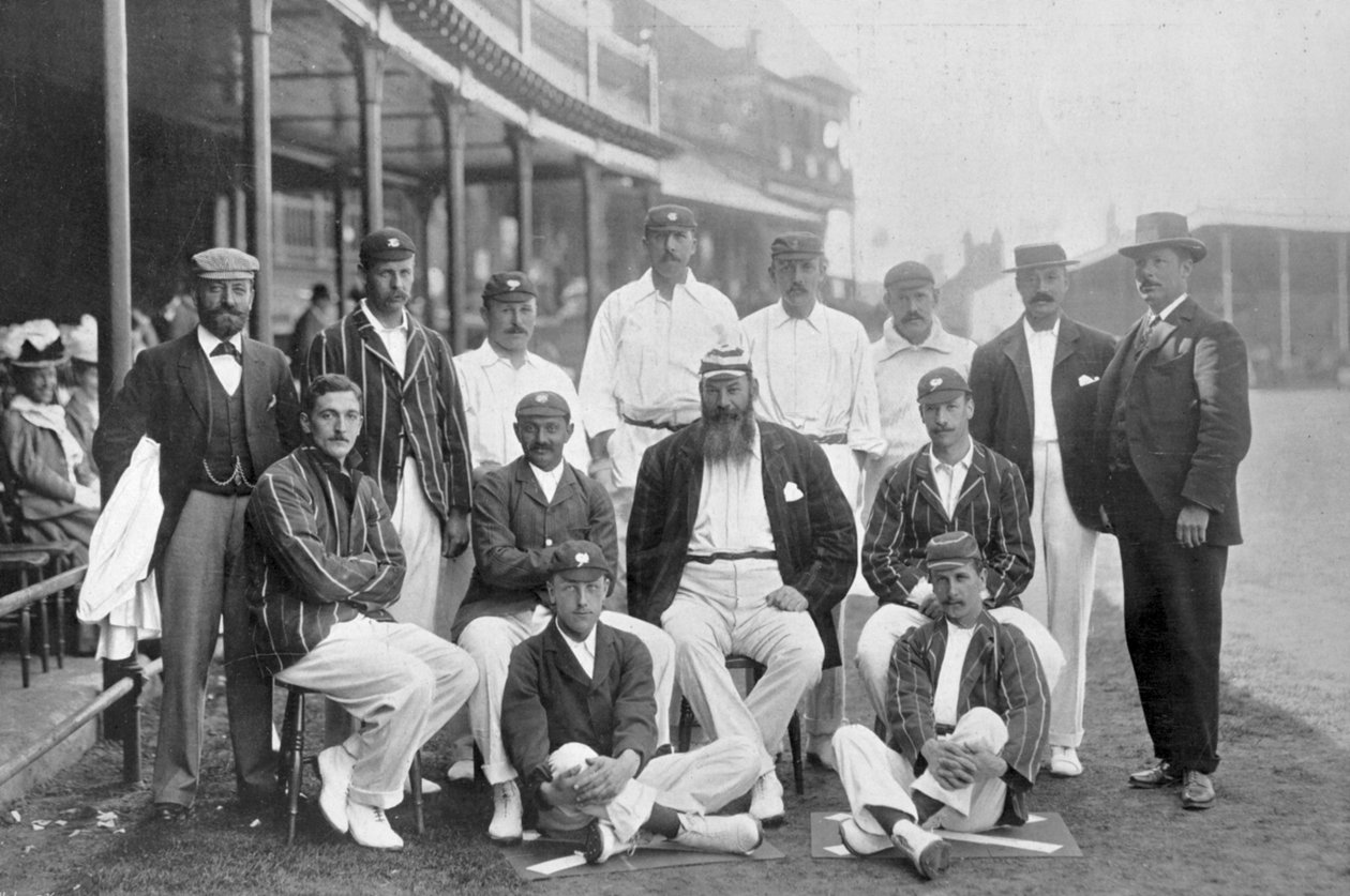 Die englische Test-Cricket XI in Nottingham, Nottinghamshire, 1899 von William Albert Rouch