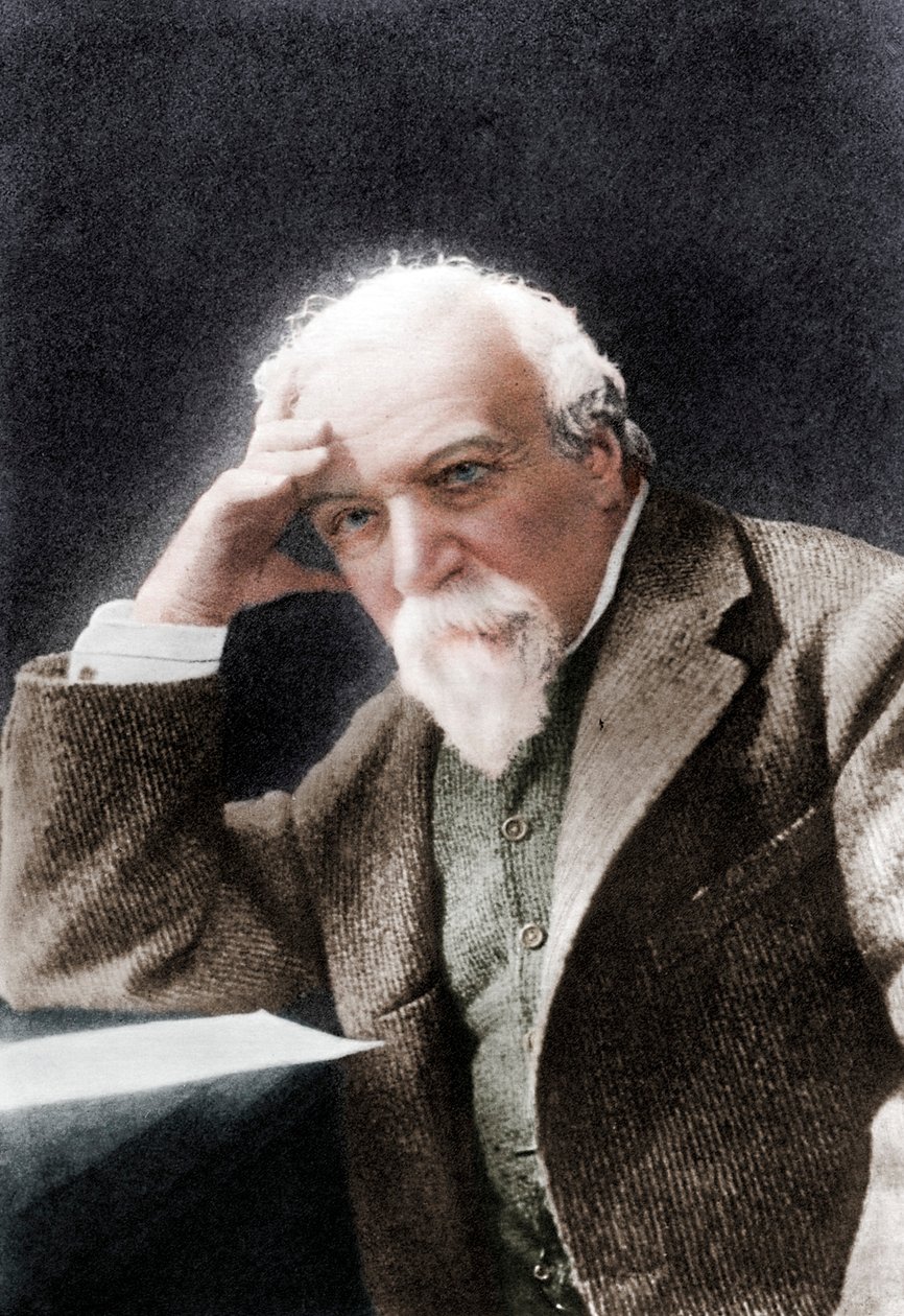 Robert Browning, englischer Dichter und Dramatiker von W H Grove