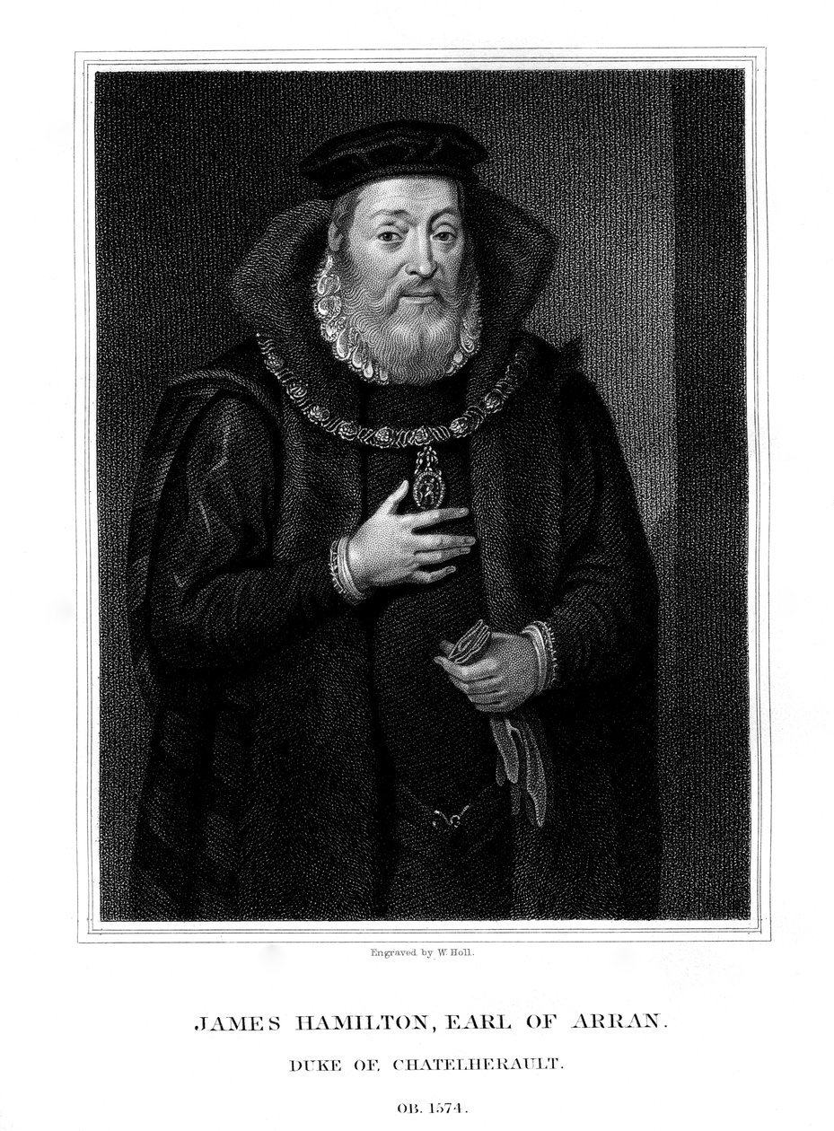 James Hamilton, 2. Earl of Arran, schottischer Adliger, 1826 von W. Holl