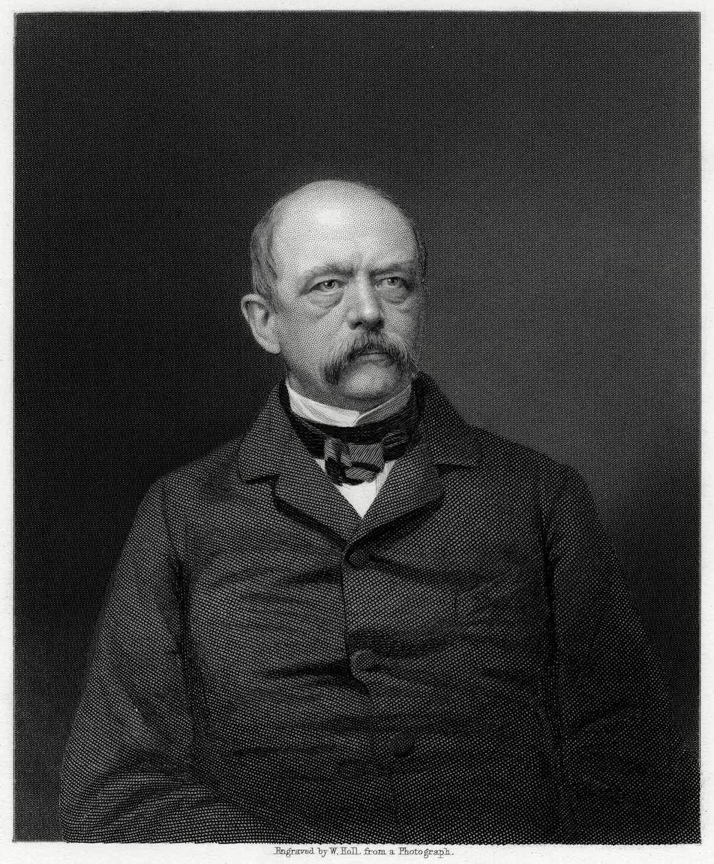Otto von Bismarck, deutscher Staatsmann von W. Holl