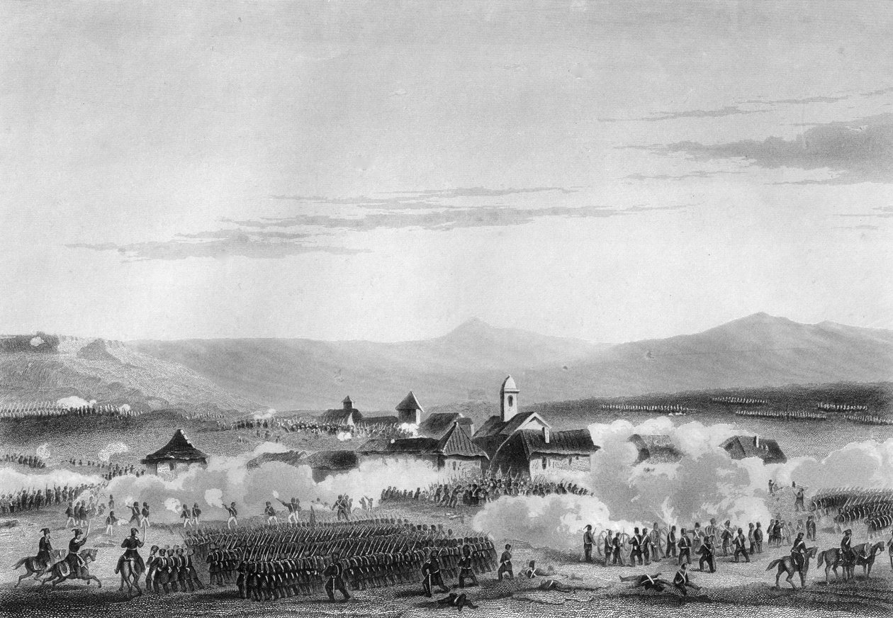 Die Schlacht von Citate, während des Krimkrieges, 1854-1857 von W. Hulland
