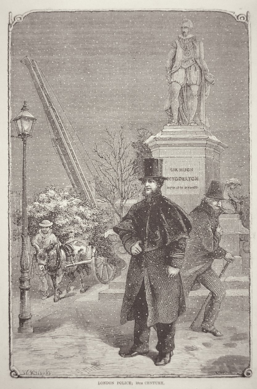 Londoner Polizist der 1850er Jahre von W. R. (after) Woods