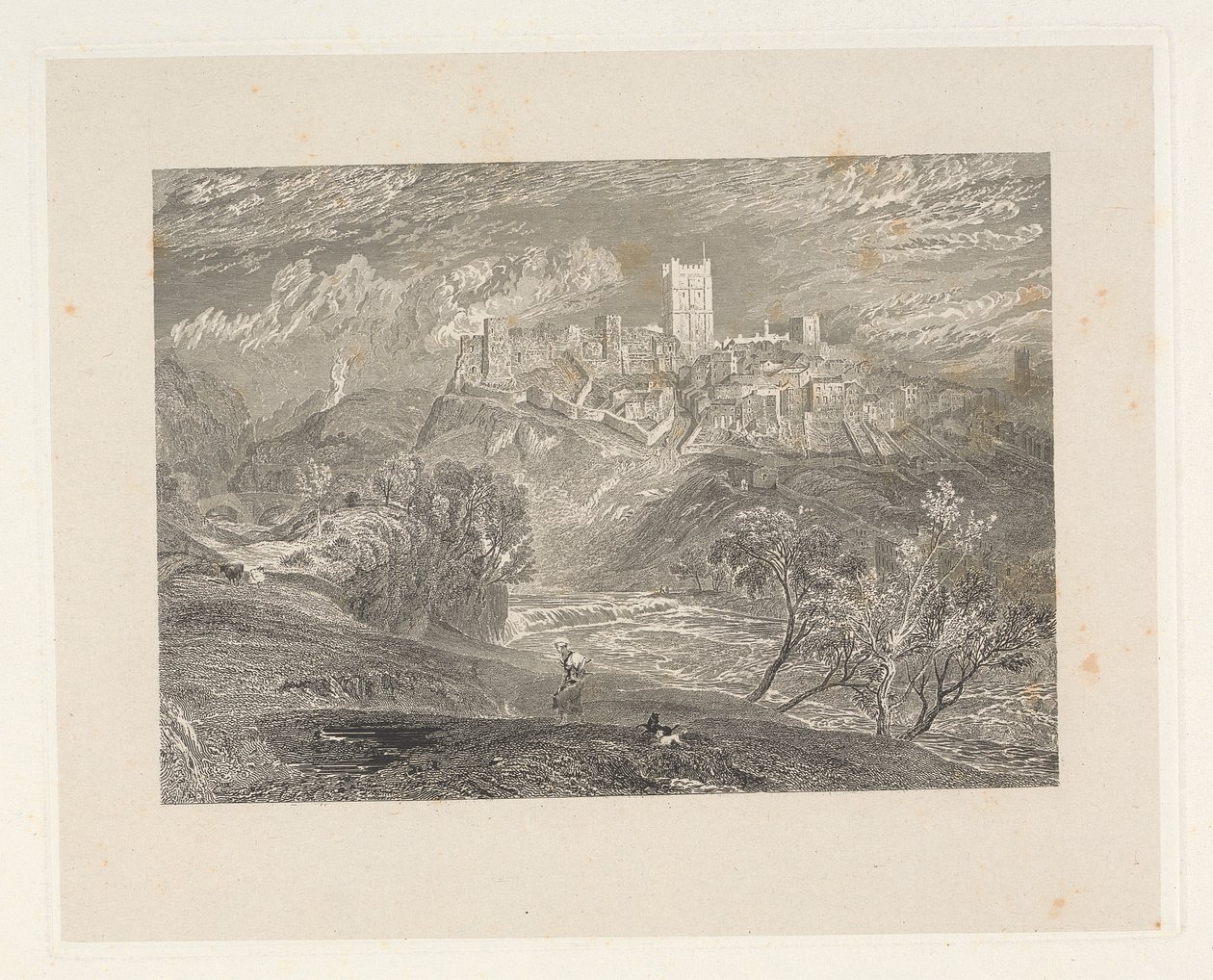Richmond, Yorkshire von W. R. Smith: hochwertiger Kunstdruck