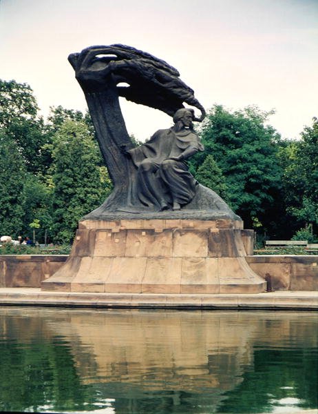 Statue von Frederic Chopin (1810-49), 1928 von Waclaw Szymanowski