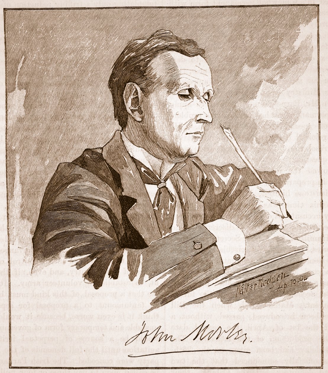 Mr. Morley, Illustration aus 