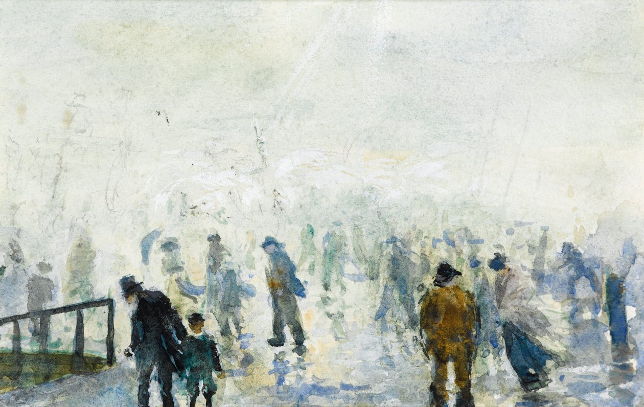 Markttag, Antwerpen von Walter Bonner Gash