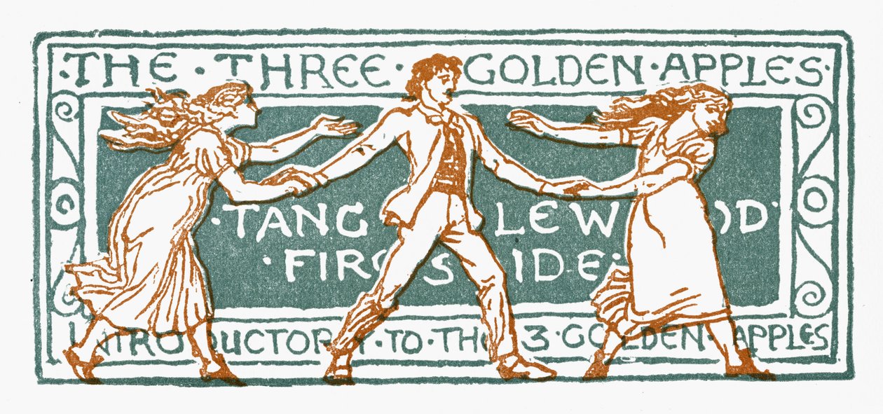 Die drei goldenen Äpfel von Walter Crane