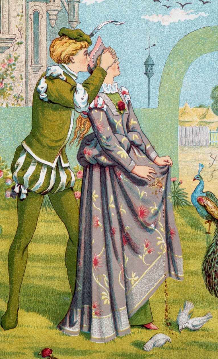 Die romantische Überraschung von Walter Crane