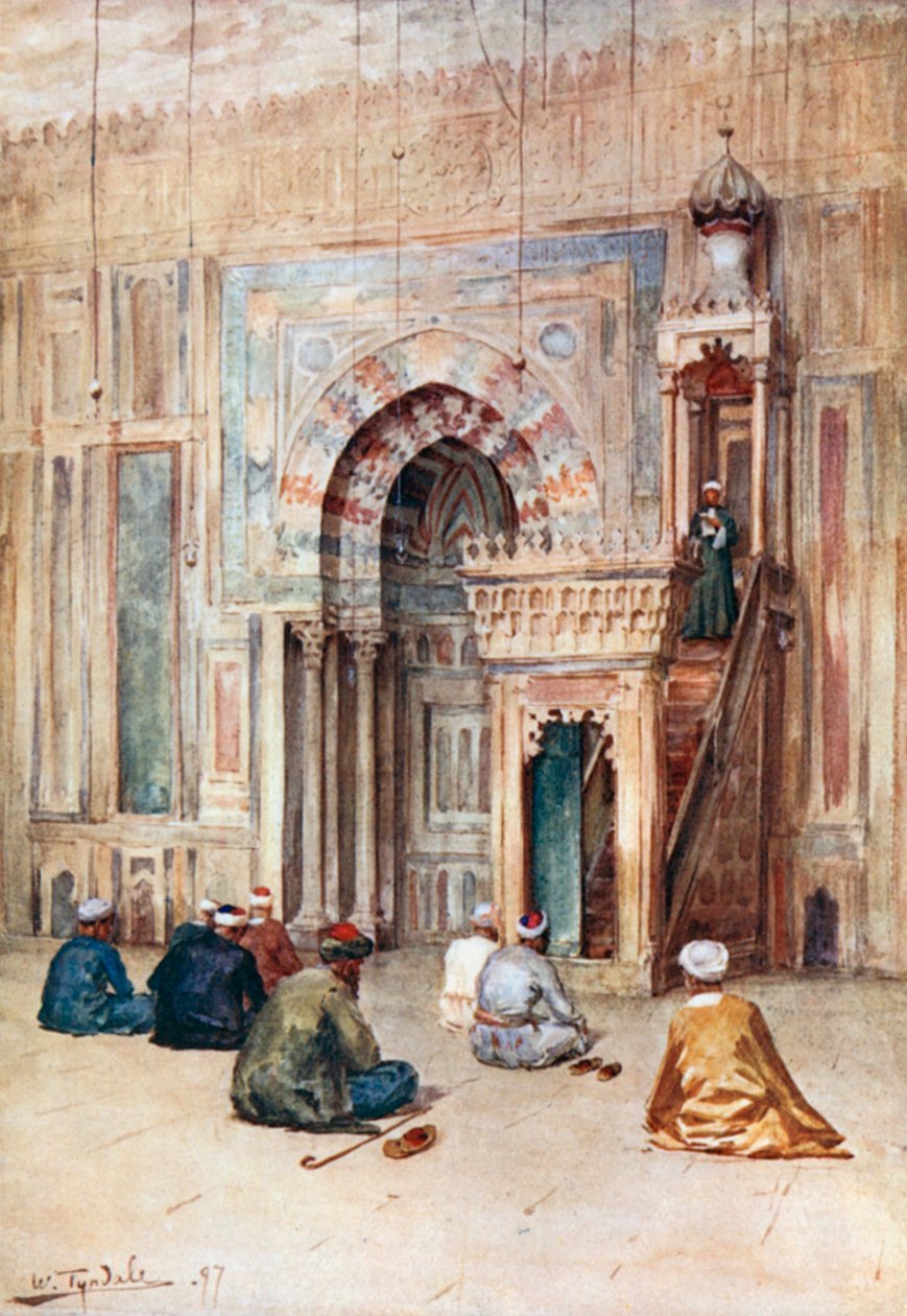 Das Heiligtum in der Moschee des Sultan Hasan von Walter Frederick Roofe Tyndale