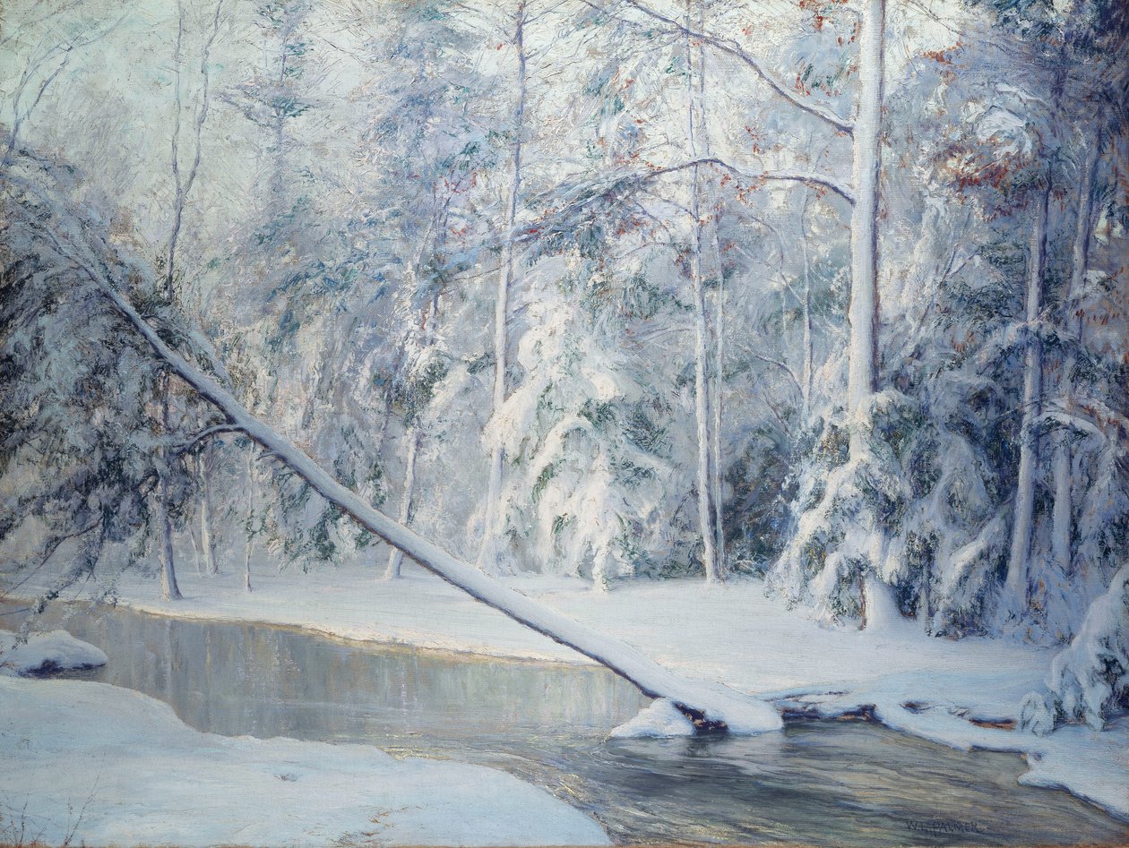 Der geneigte Baum von Walter Launt Palmer: Kunstdruck kaufen