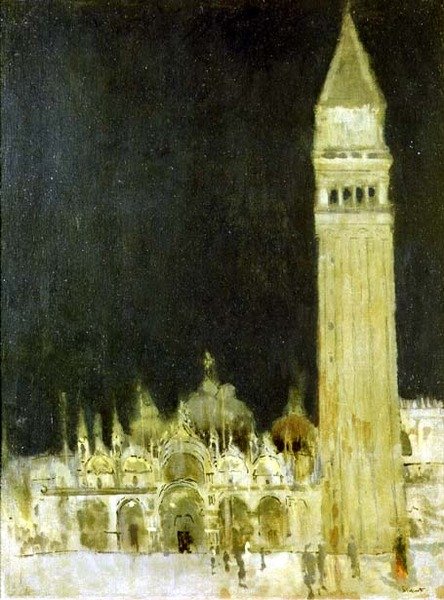 Der Campanile, Venedig, ca. 1896-97 von Walter Richard Sickert