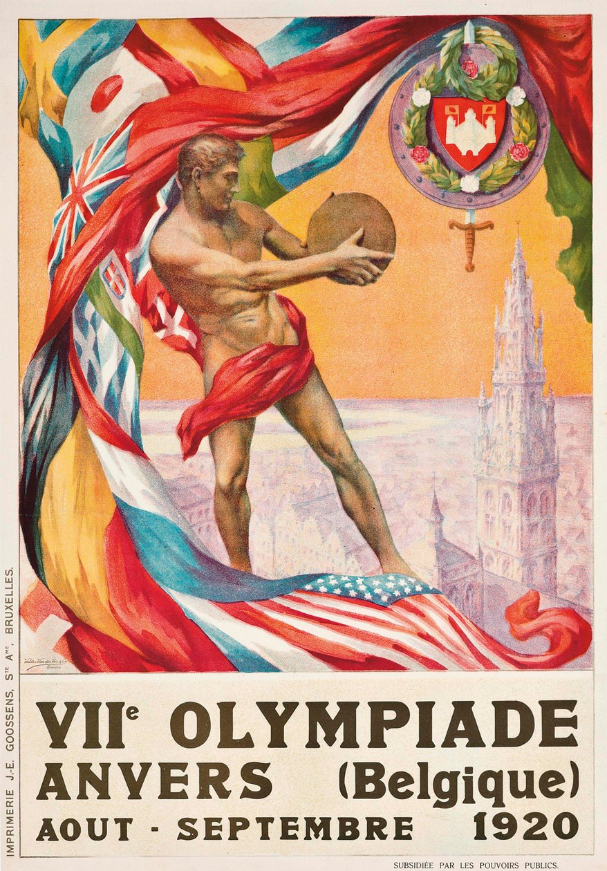 Die Olympischen Sommerspiele 1920 in Antwerpen von Walter van der Ven