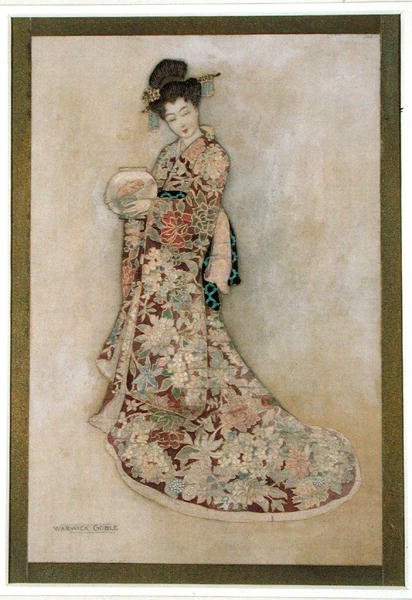 Geisha-Mädchen von Warwick Goble