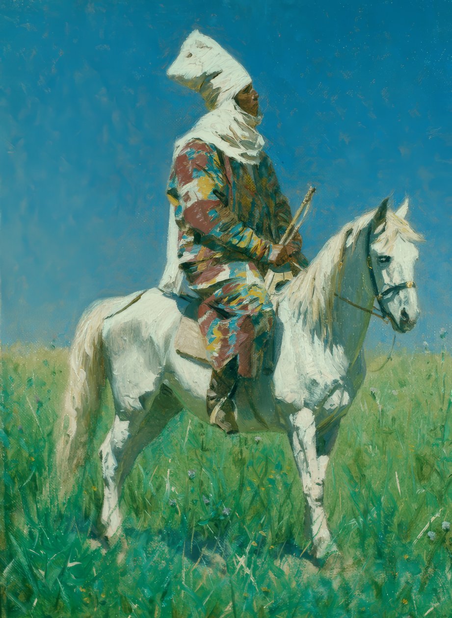 Berittener Kirgise von Wassili W. Werestschagin