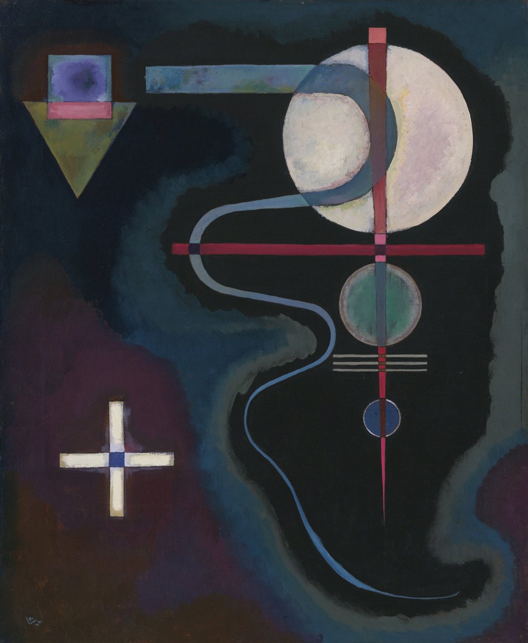 ""Kühle Energie"" von Wassily Kandinsky